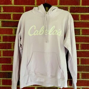 CABELA’S LILAC HOODIE WOMEN’S SIZE LARGE